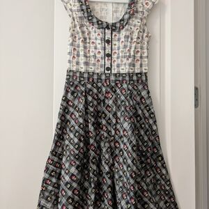 Retrolicious Modcloth Mushroom Dress